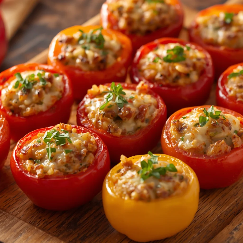 Mini Stuffed Peppers