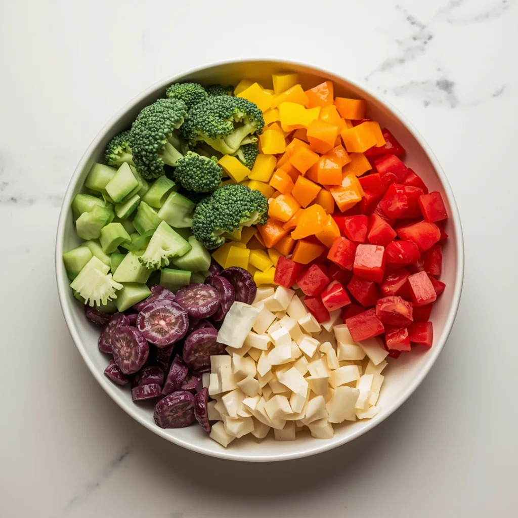 Rainbow Veggie Bowl