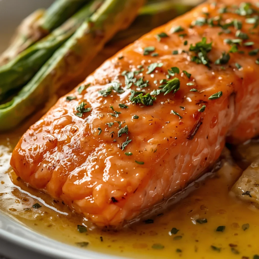 Salmon with Butter Sauce