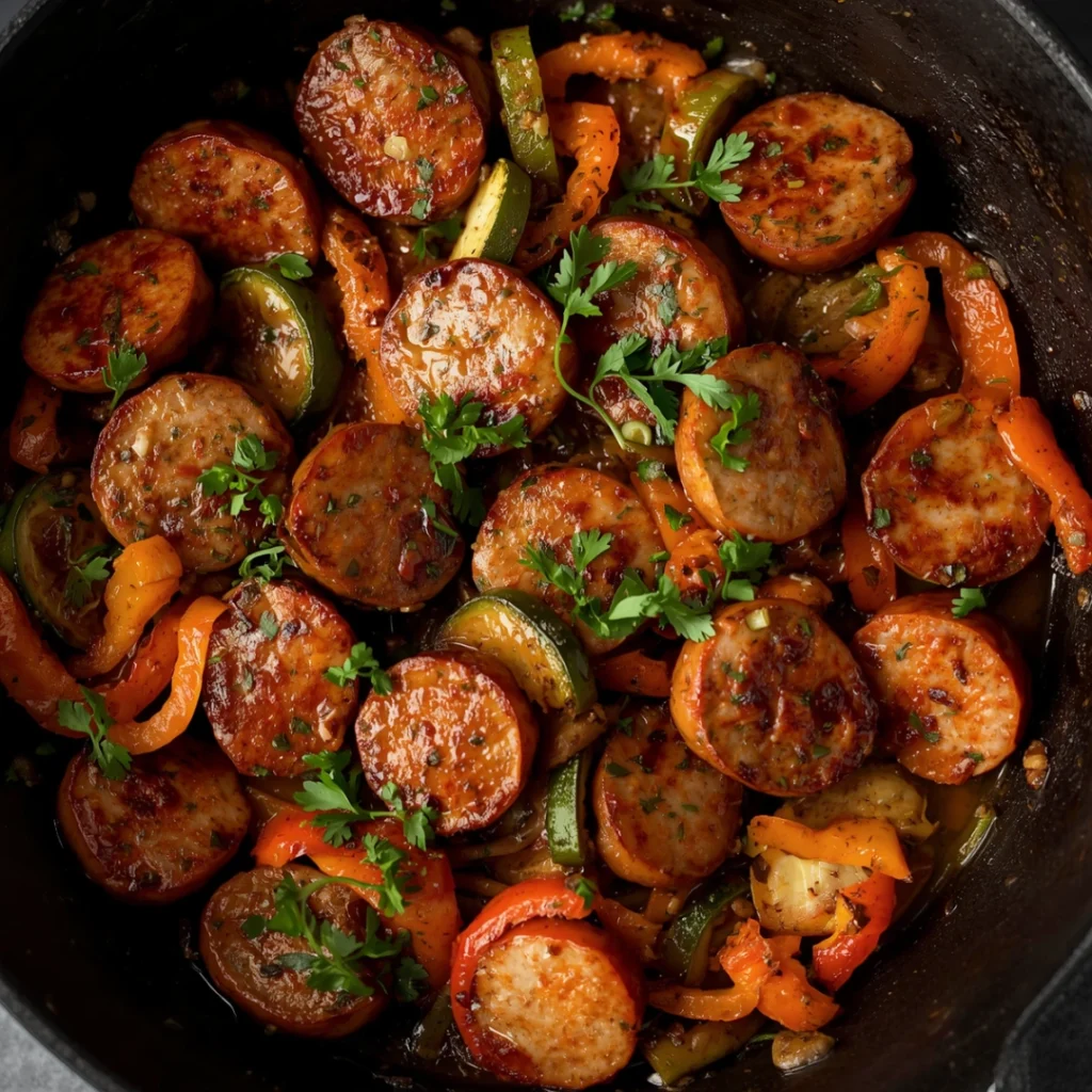 Sausage Veggie Skillet