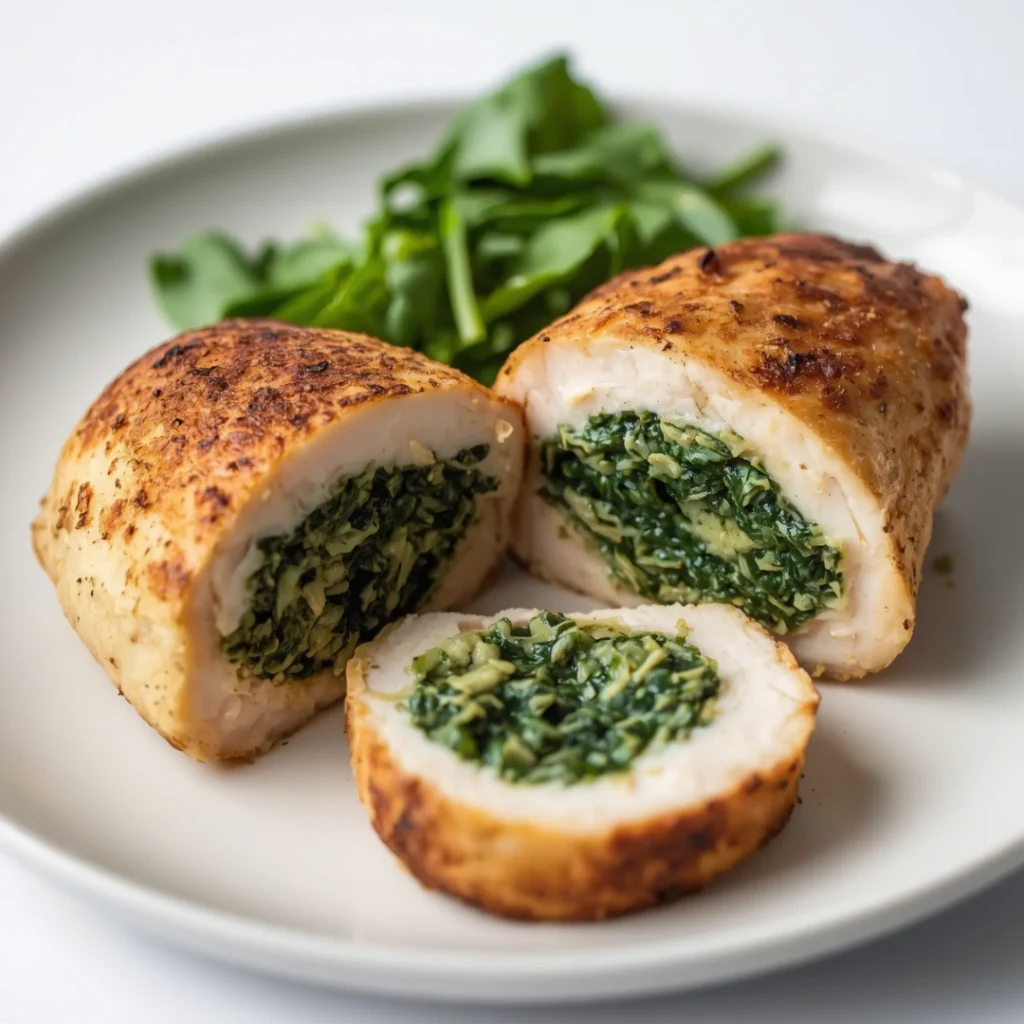 Spinach Stuffed Chicken 1