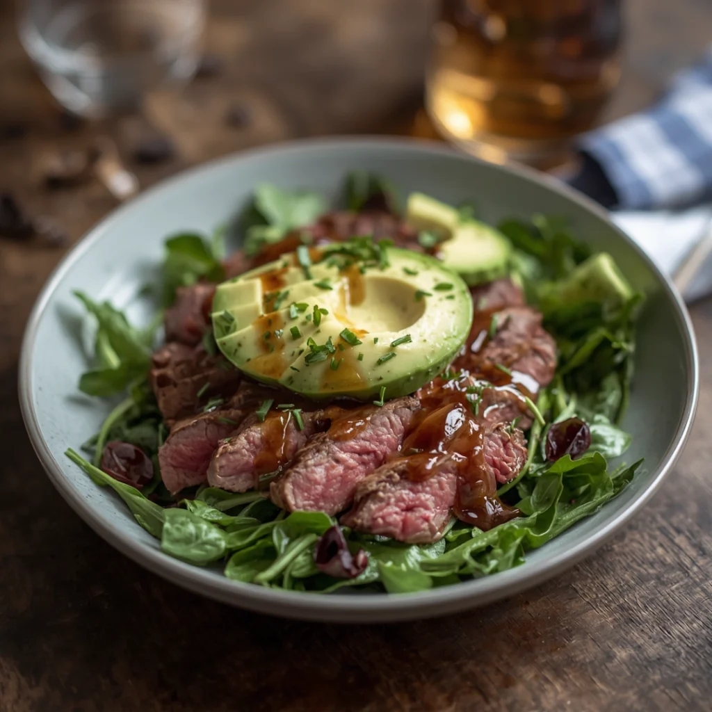 Steak Avocado Salad