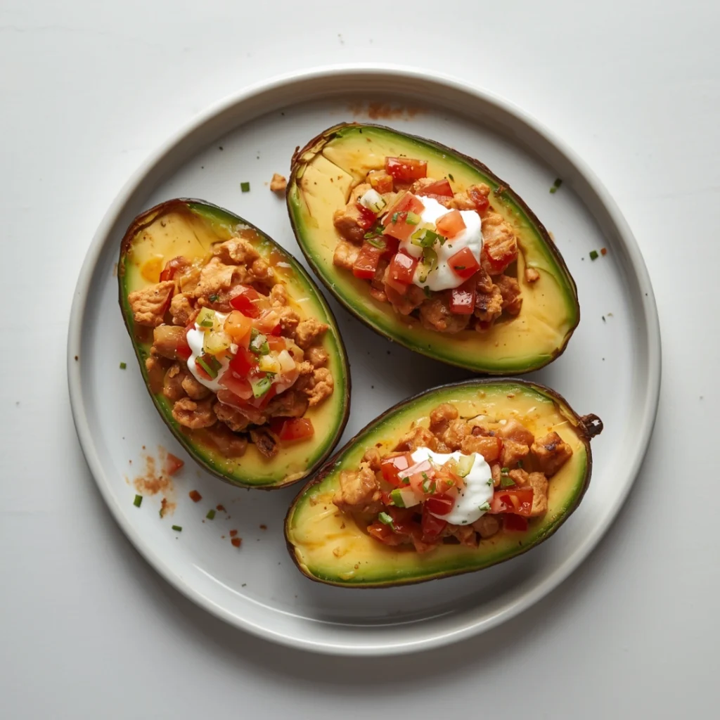 Taco Stuffed Avocados