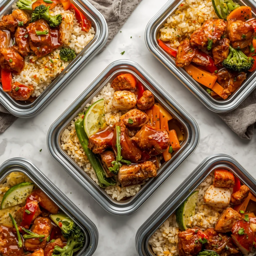 Teriyaki Chicken Meal Prep Boxes
