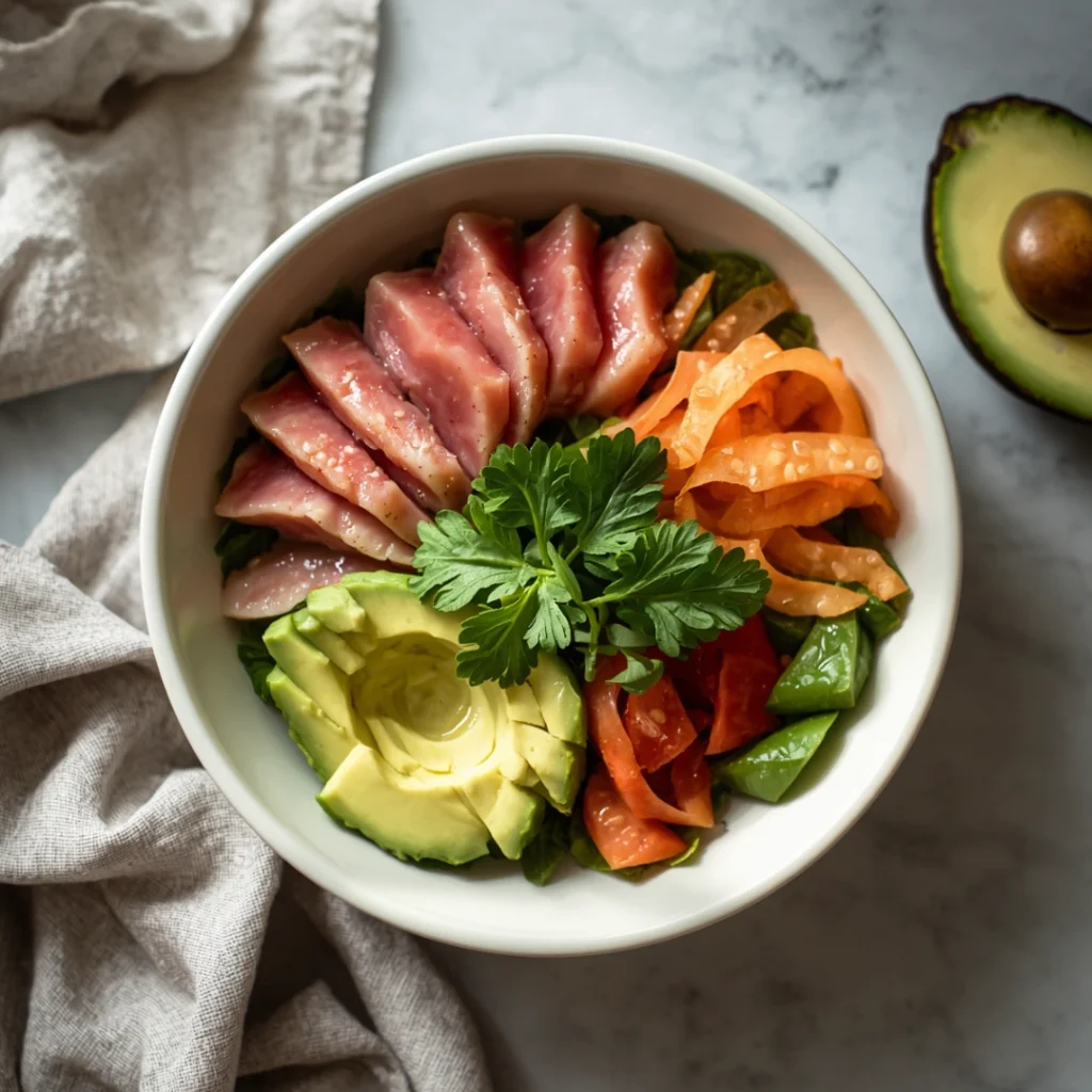 Tuna Avocado Bowl 1