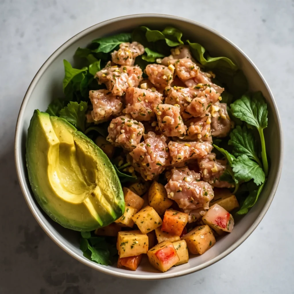 Tuna Avocado Bowl