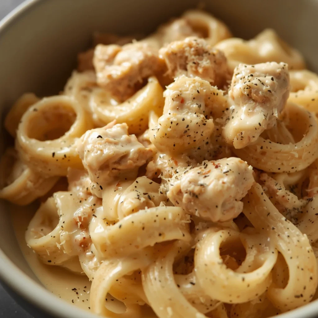 Turkey Alfredo Pasta