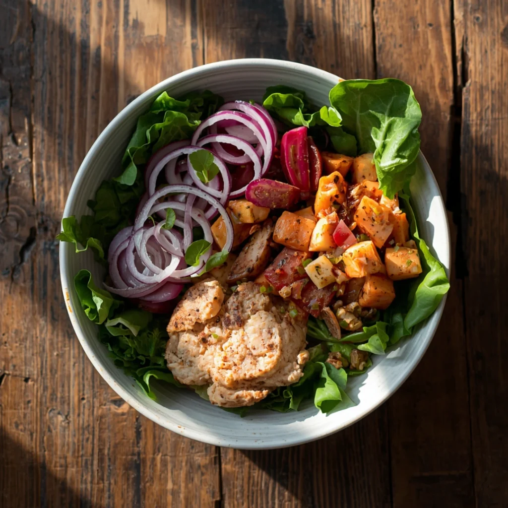 Turkey Burger Bowl 1