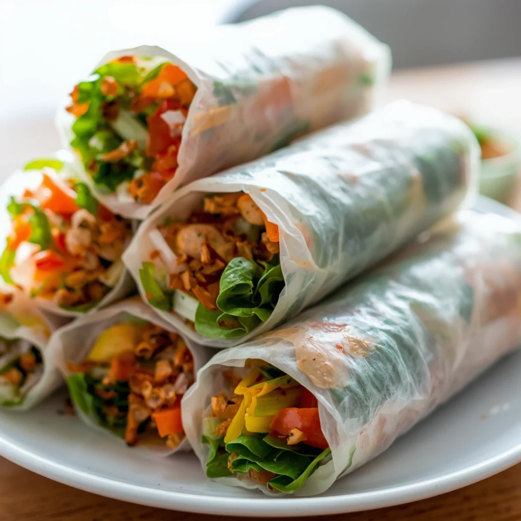 Veggie Spring Rolls Rice Paper