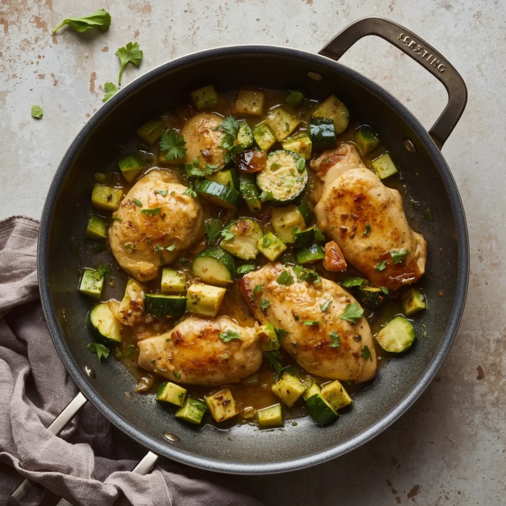 Zucchini Chicken Skillet 1