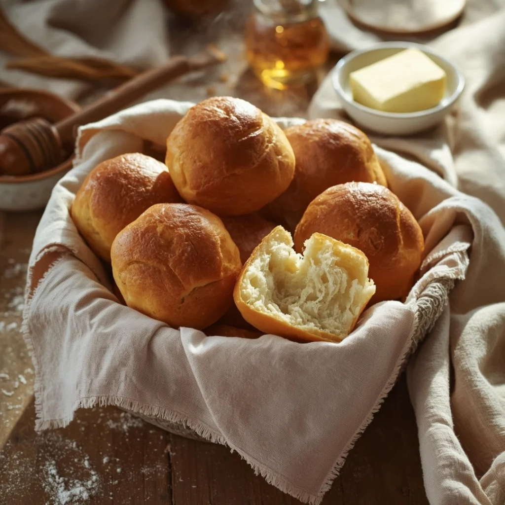 no yeast quick rolls