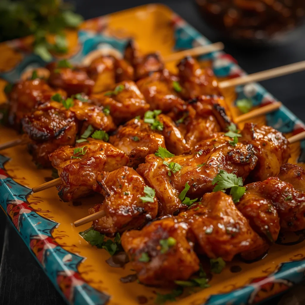 Asian Chicken Skewers