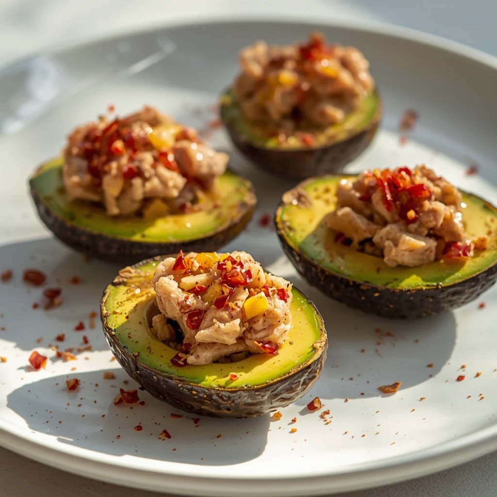 Avocado Tuna Boats 1