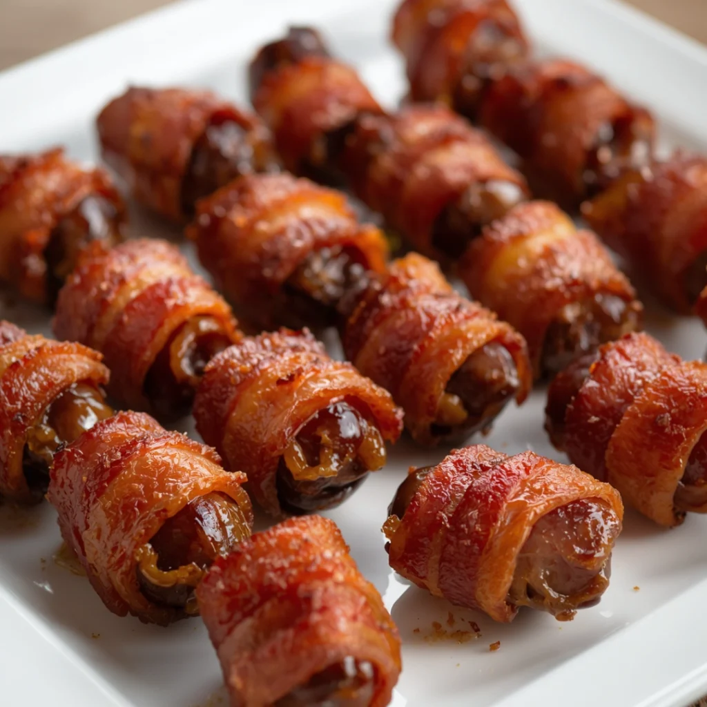 Bacon Wrapped Dates
