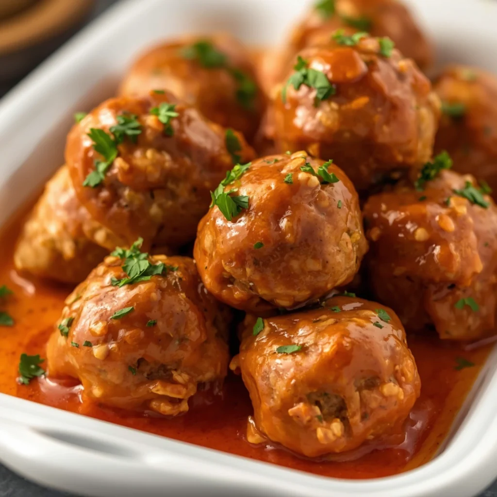 Buffalo Chicken Meatballs