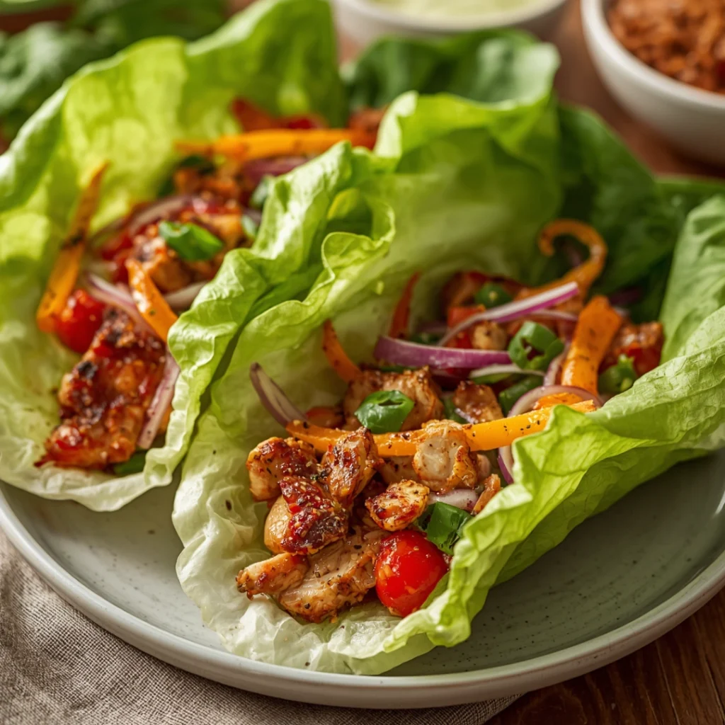 Chicken Lettuce Wraps