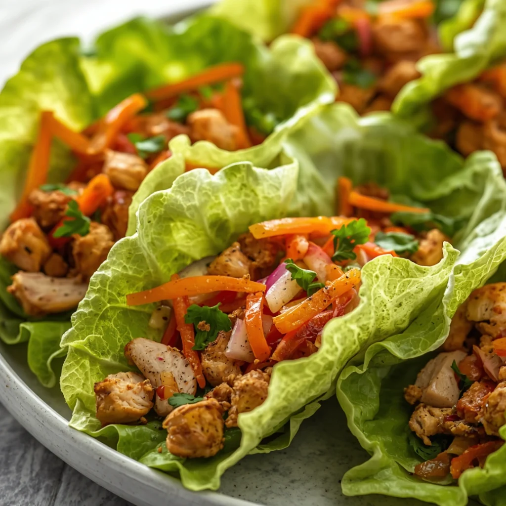 Chicken Lettuce Wraps 2