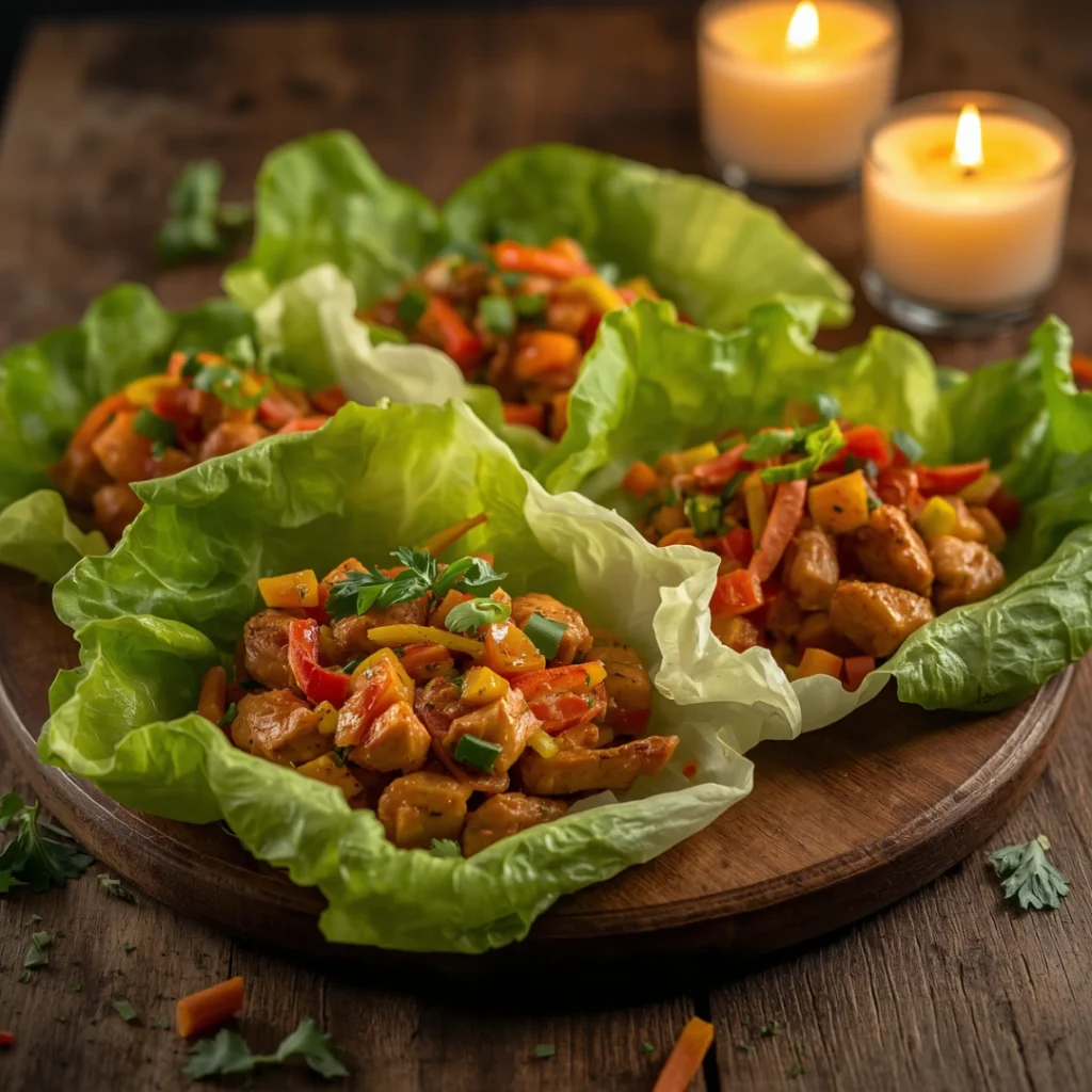 Chicken Lettuce Wraps 3