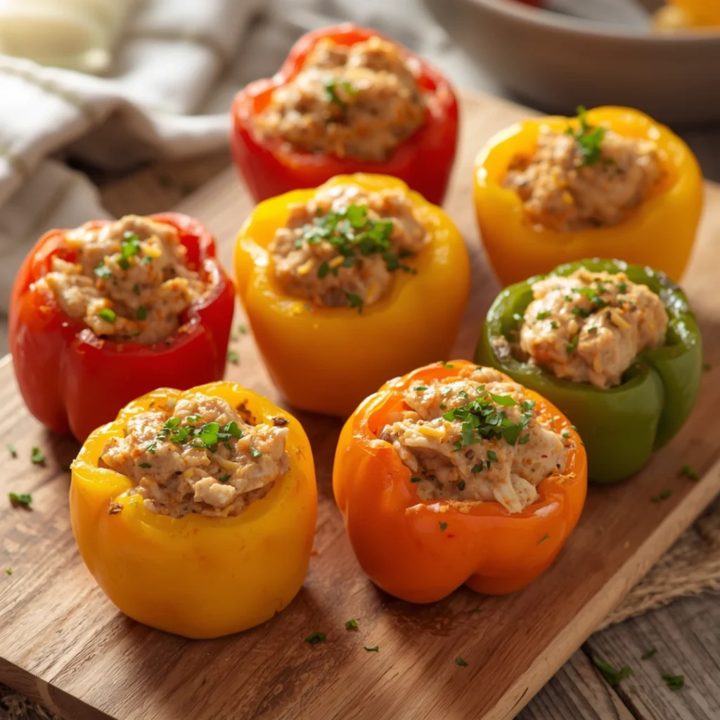 Chicken Stuffed Peppers