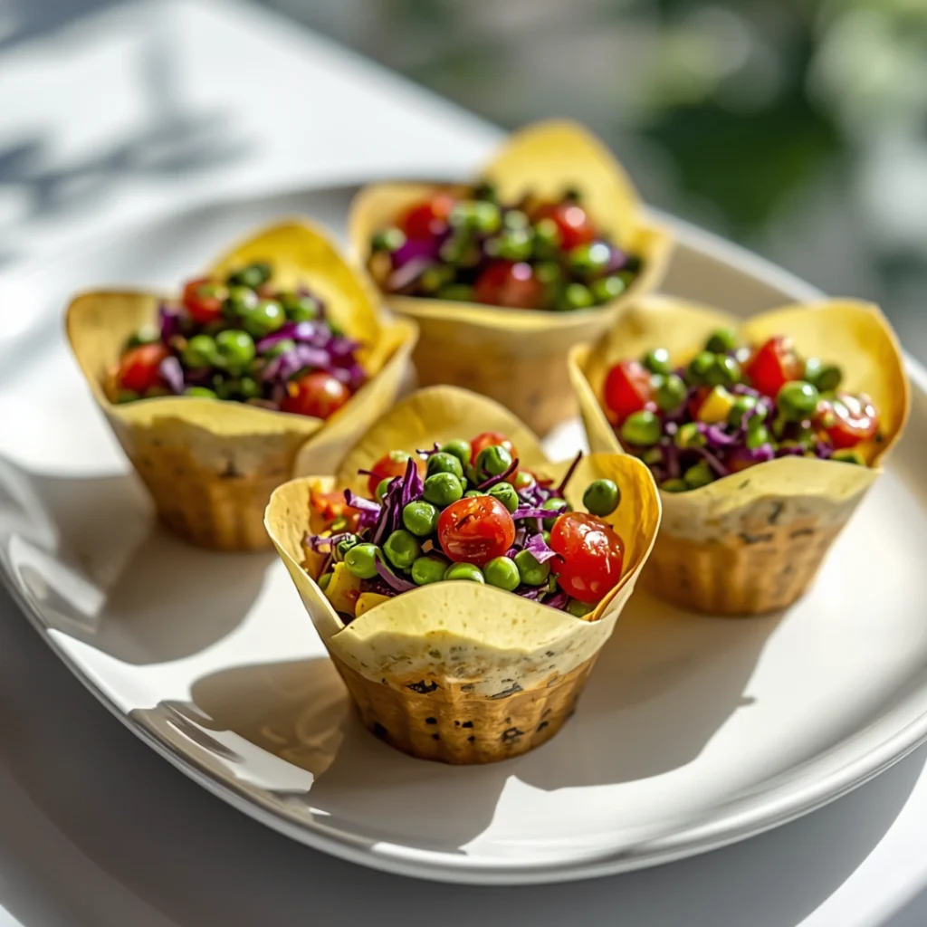 Edamame Salad Cups