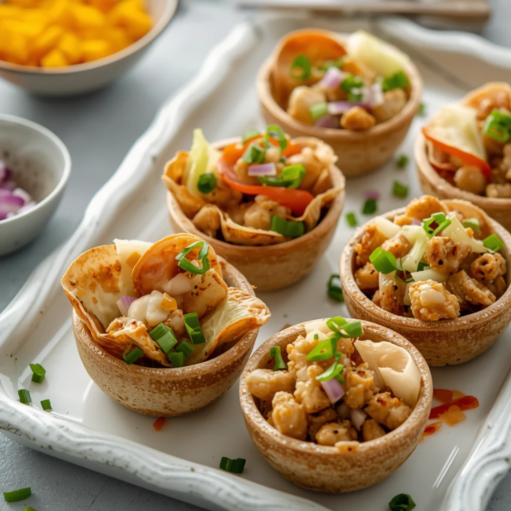 Egg Roll in a Bowl Cups