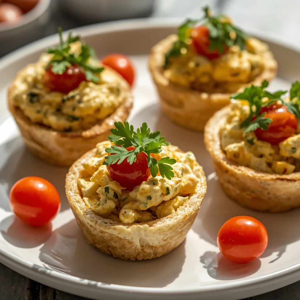 Egg Salad Cups