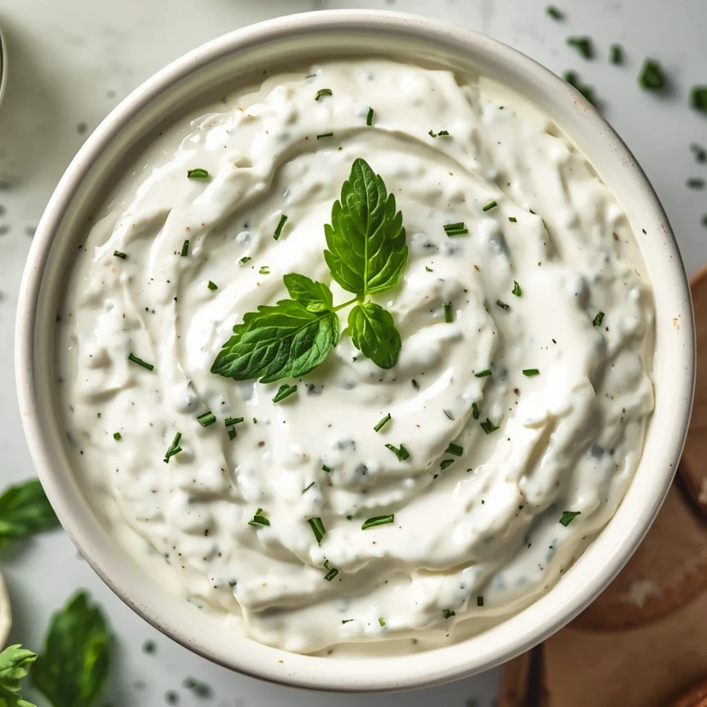 Greek Yogurt Ranch Dip 1