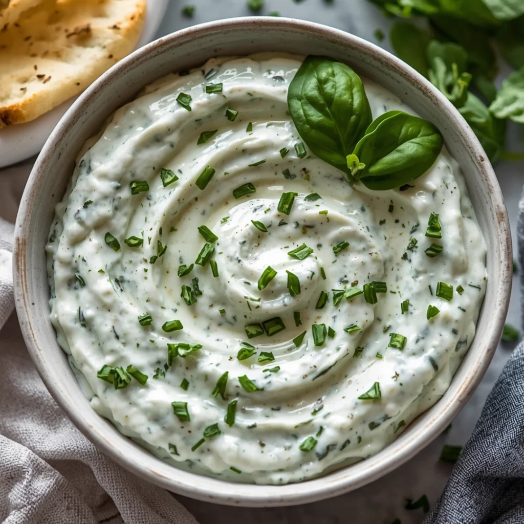 Greek Yogurt Spinach Dip
