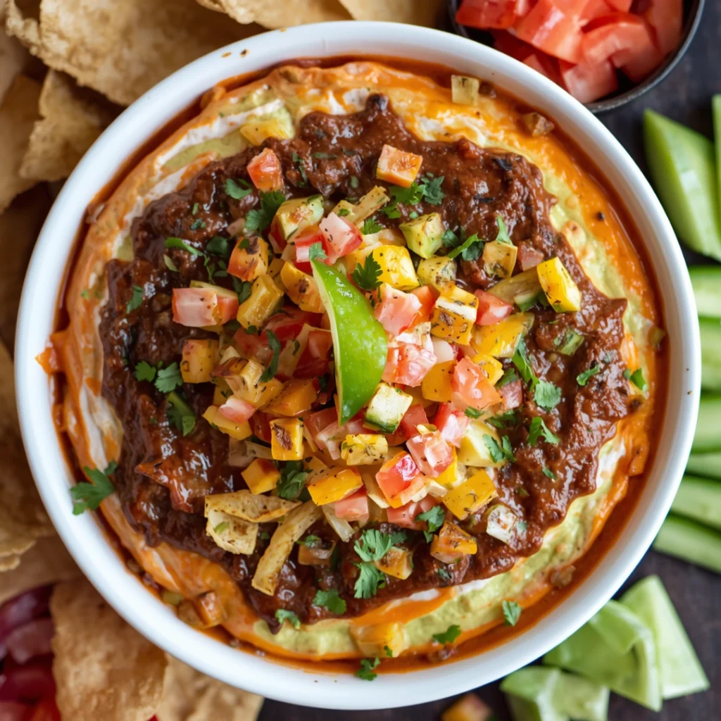 Greek Yogurt Taco Dip 1