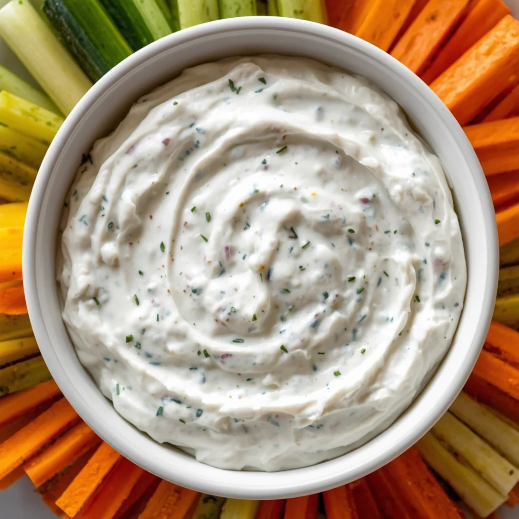 Greek Yogurt Veggie Dip