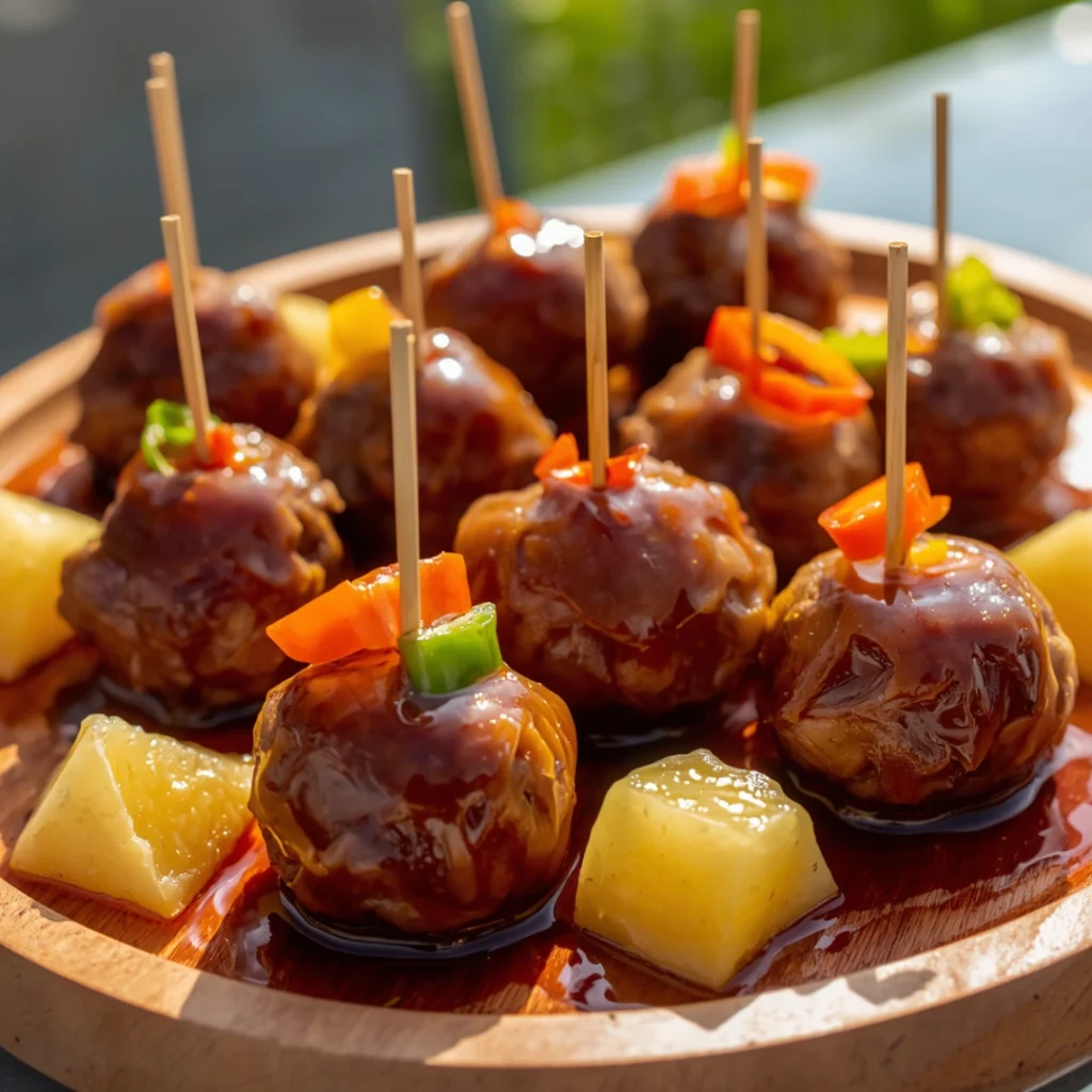 Hawaiian Meatballs