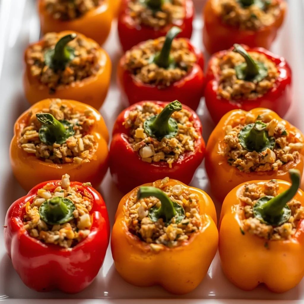 Mini Stuffed Peppers