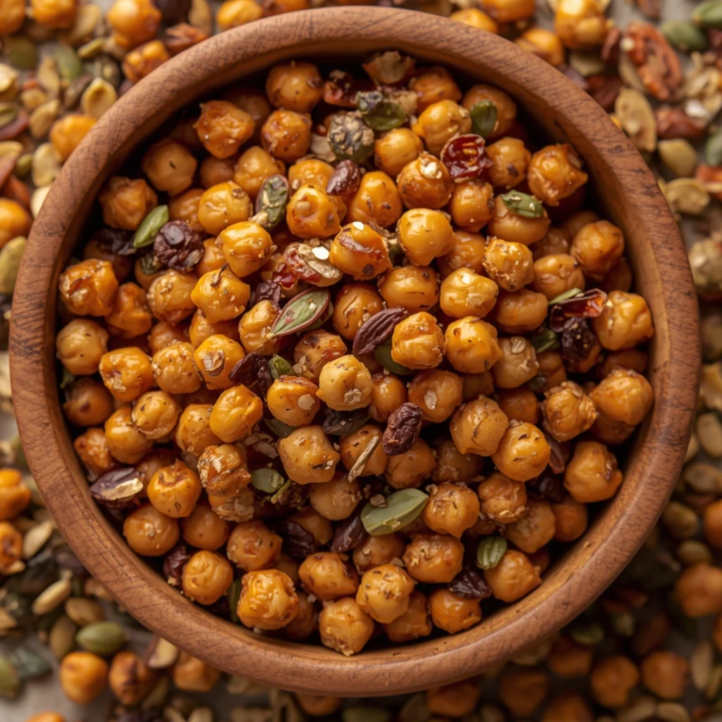 Roasted Chickpea Snack Mix