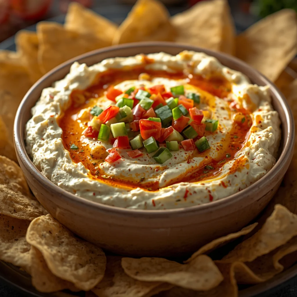 Spicy Cottage Cheese Dip