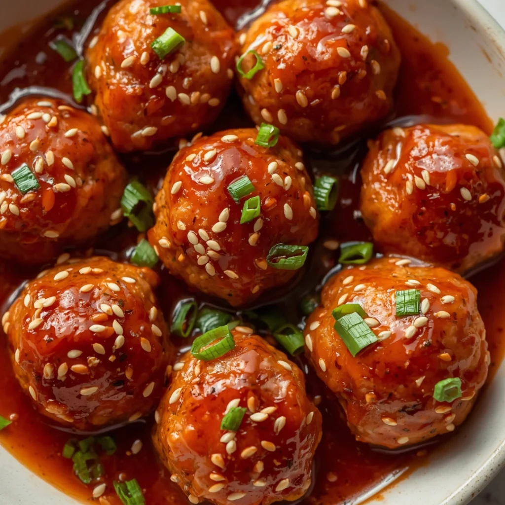 Sweet Chili Meatballs