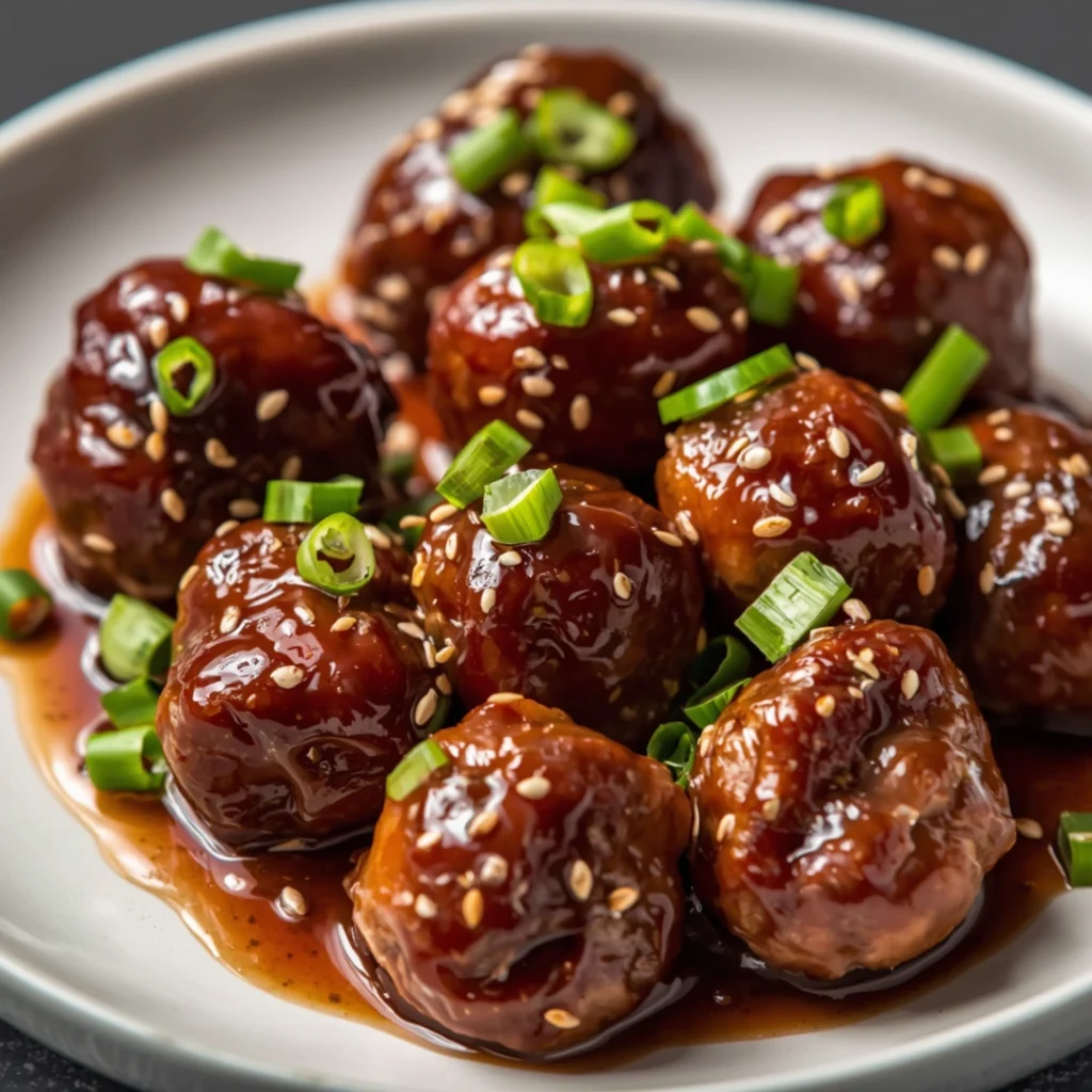 Teriyaki Meatballs