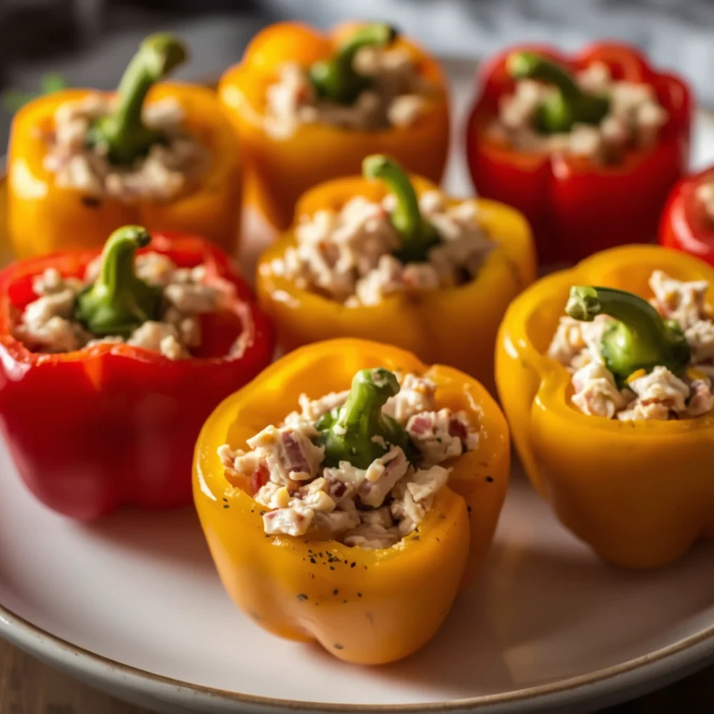 Tuna Stuffed Peppers