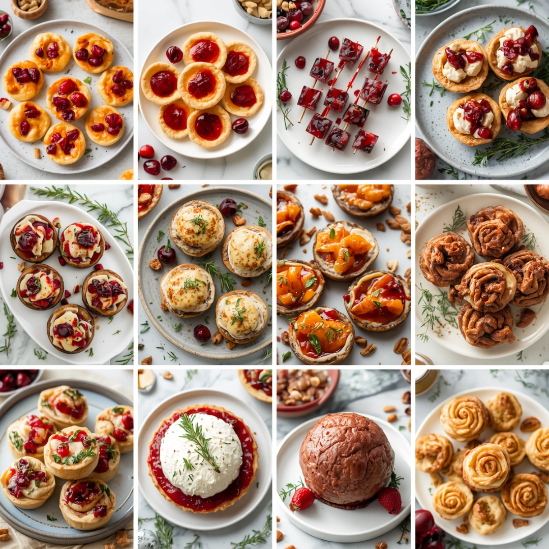 gluten free brie cranberry appetizers