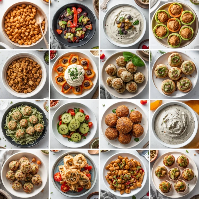 high protein fiber rich appetizers