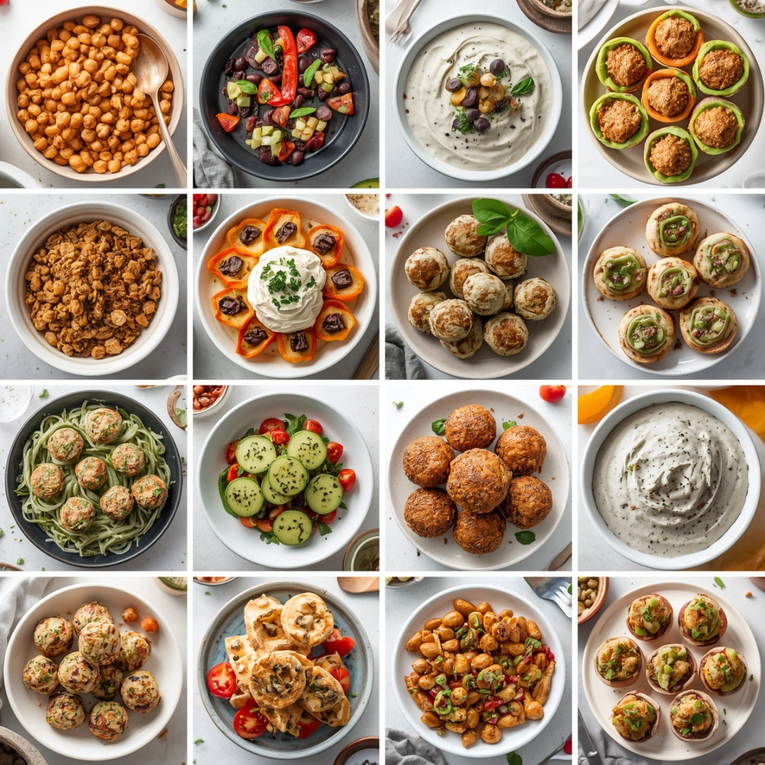 high protein fiber rich appetizers