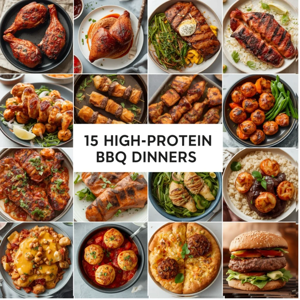 15 High Protein BBQ Dinners