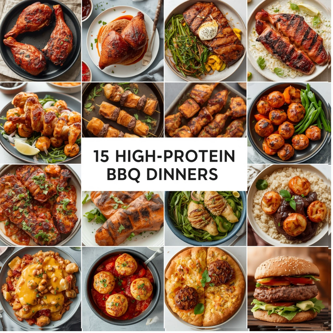 15 High Protein BBQ Dinners
