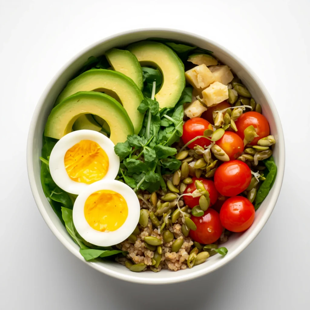 Avocado Egg Power Bowl