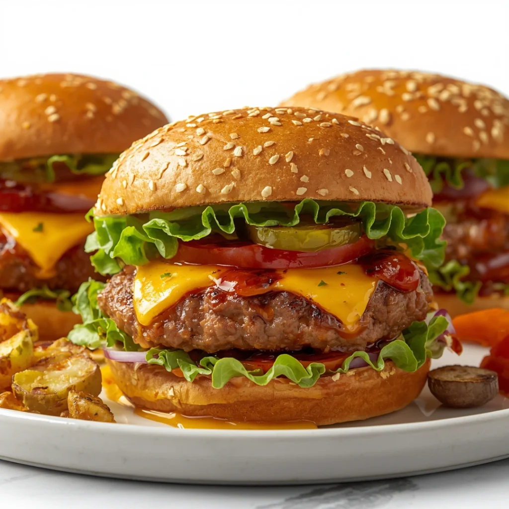 BBQ Beef Burgers