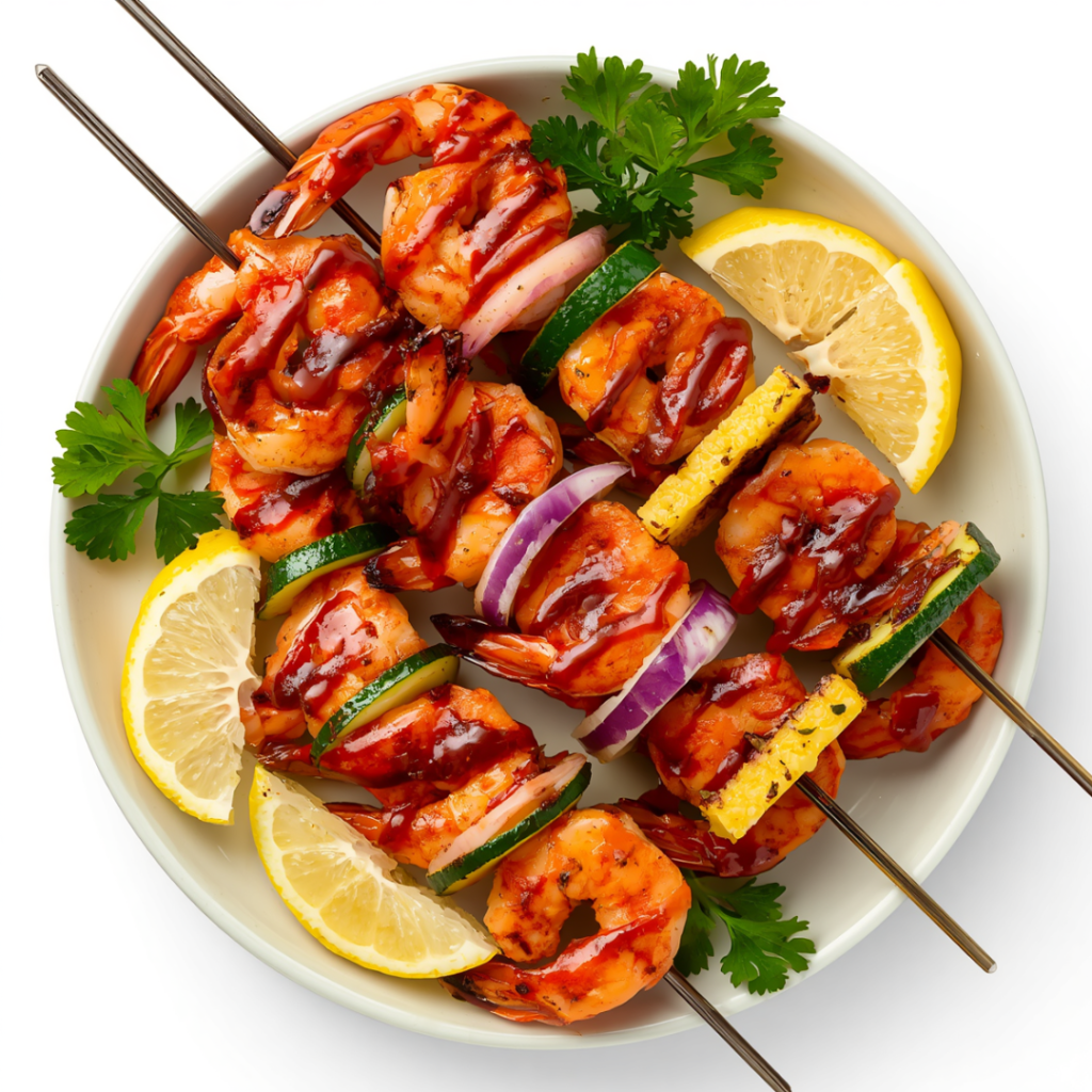BBQ Shrimp Skewers