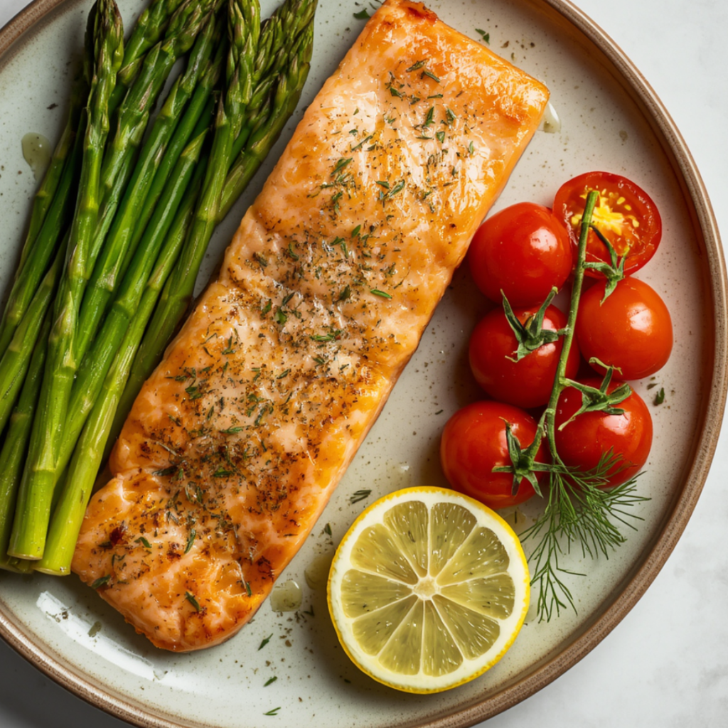 Baked Salmon with Asparagus Copy 2