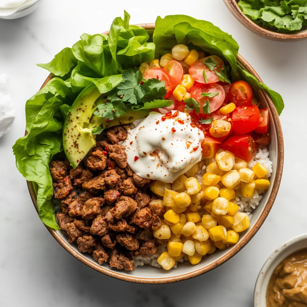 Beef Taco Bowls