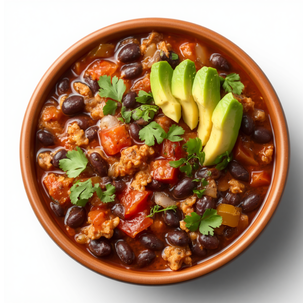 Black Bean Turkey Chili