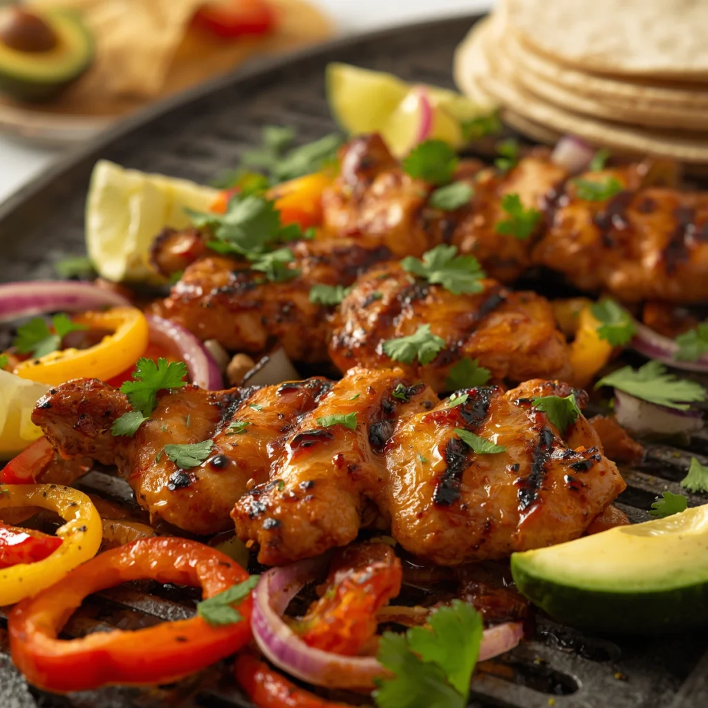 Blackstone Chicken Fajitas