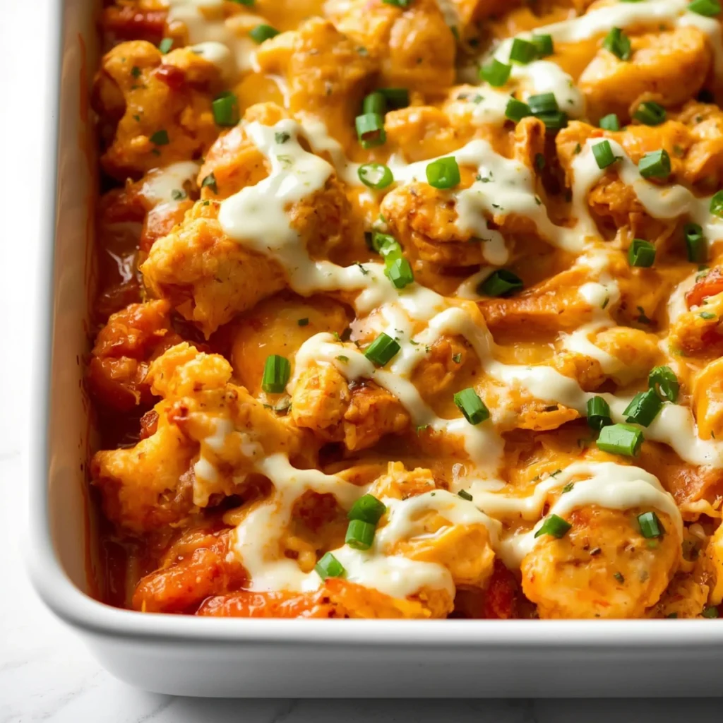Buffalo Chicken Bake